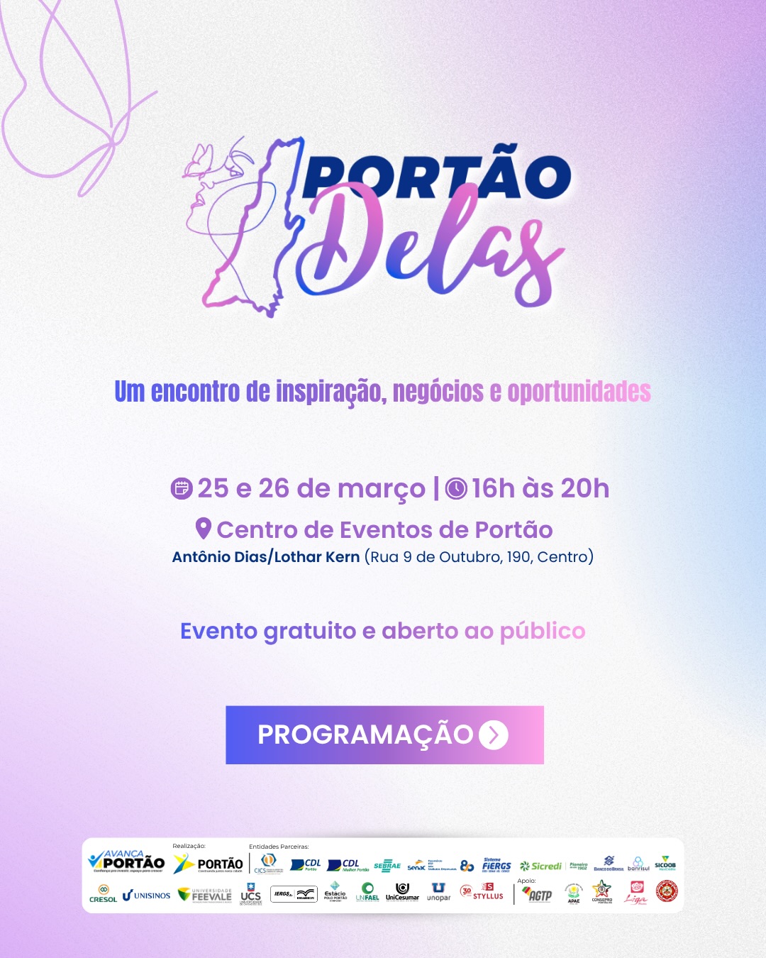 Postagem feita no Instagram da Prefeitura