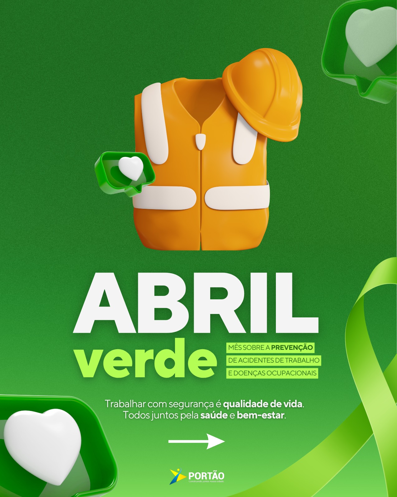 Postagem feita no Instagram da Prefeitura