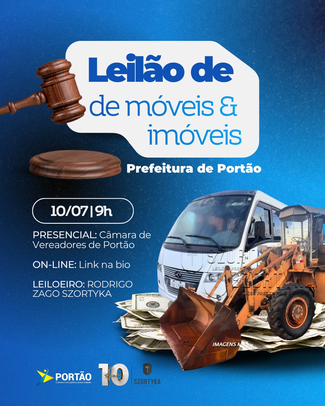 Postagem feita no Instagram da Prefeitura