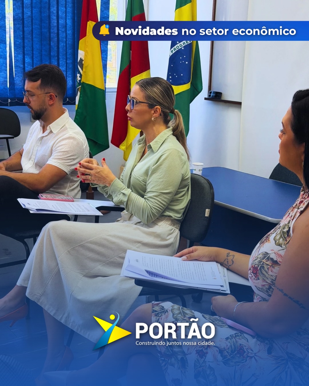 Postagem feita no Instagram da Prefeitura