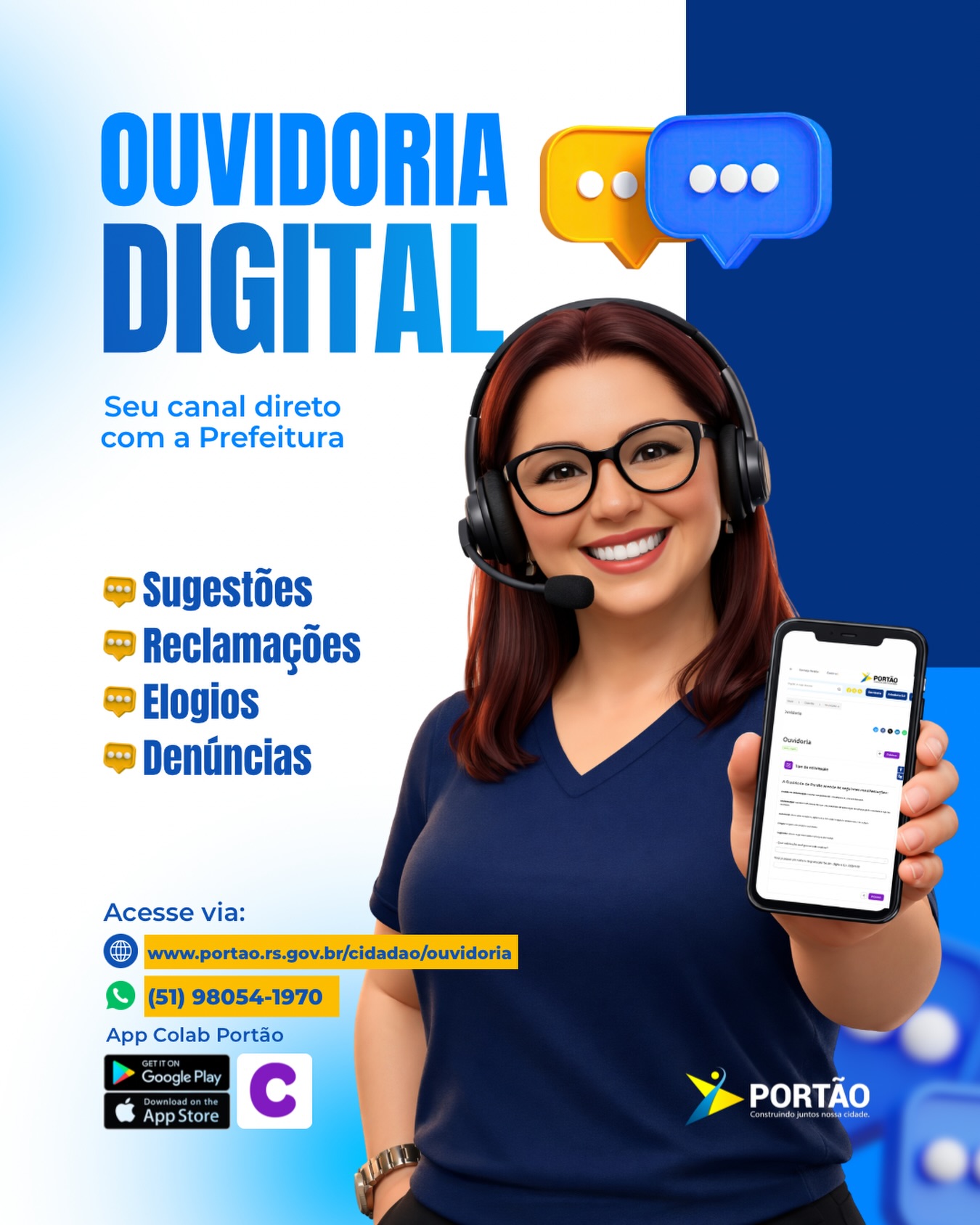 Postagem feita no Instagram da Prefeitura