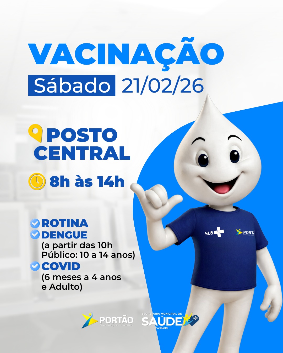 Postagem feita no Instagram da Prefeitura