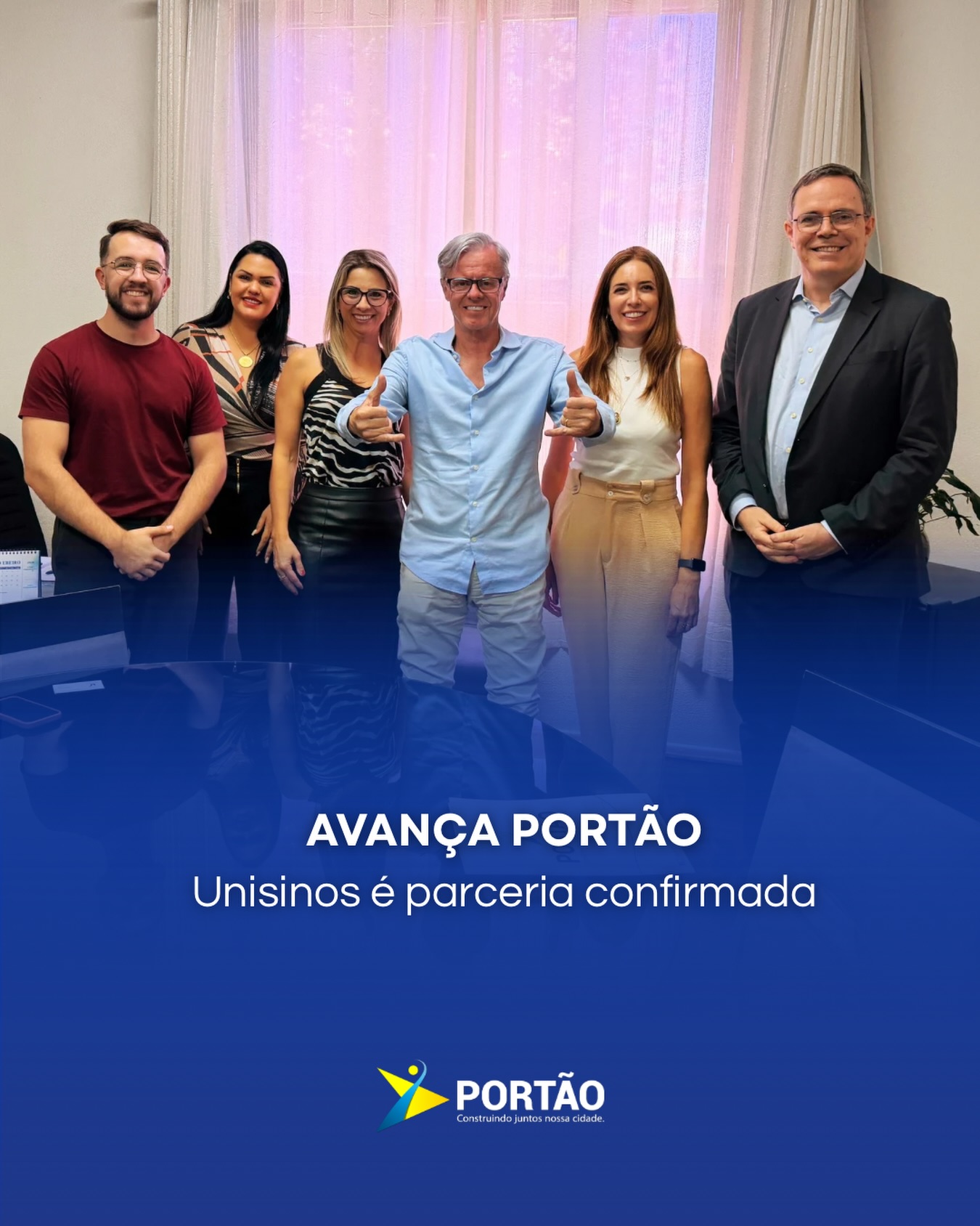 Postagem feita no Instagram da Prefeitura