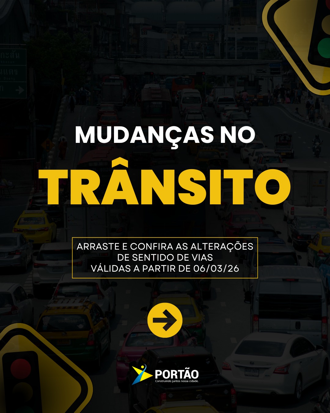 Postagem feita no Instagram da Prefeitura