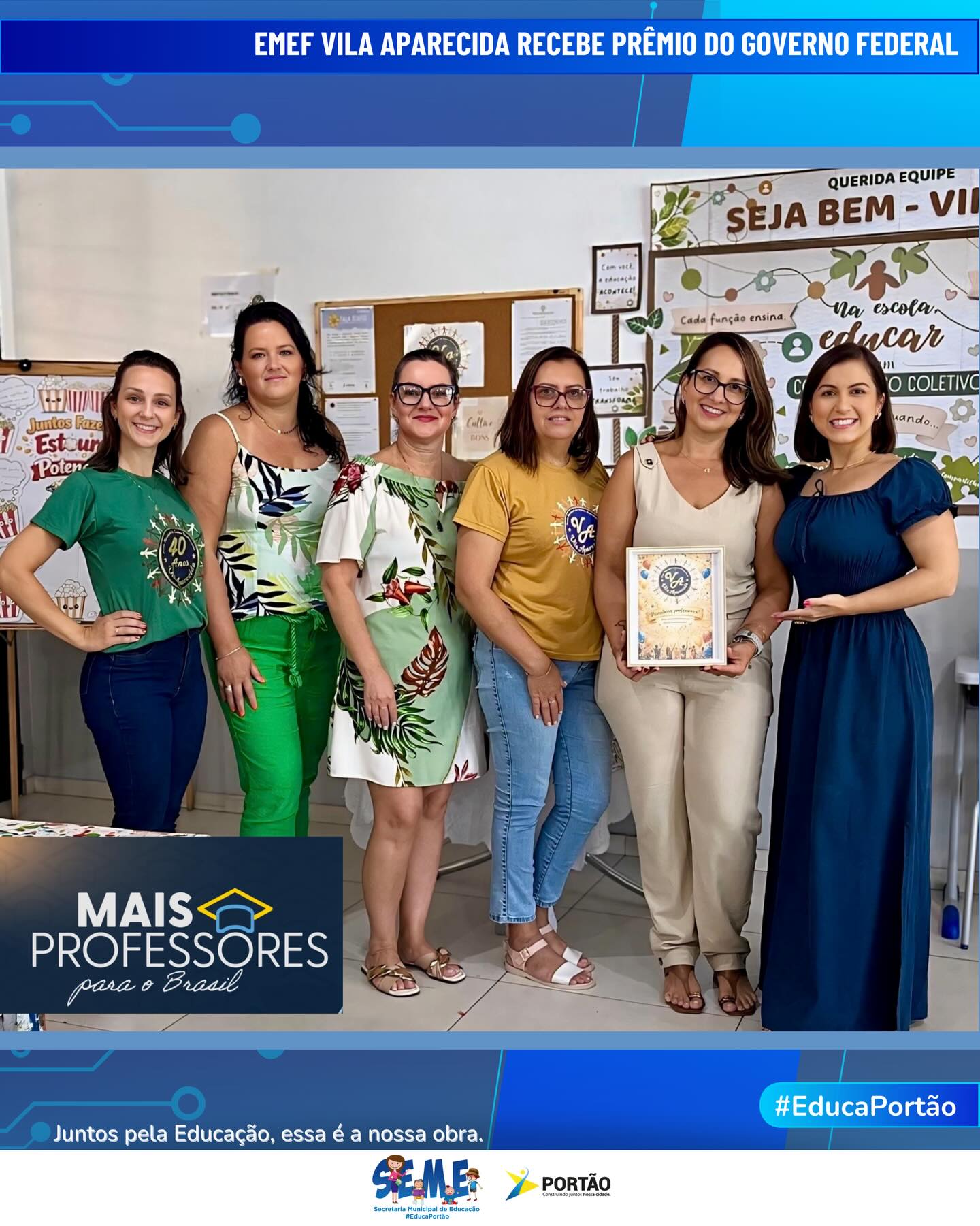 Postagem feita no Instagram da Prefeitura