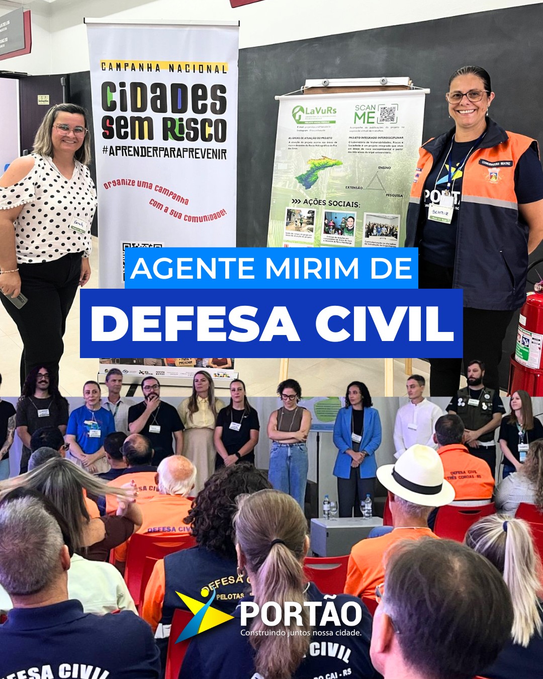 Postagem feita no Instagram da Prefeitura