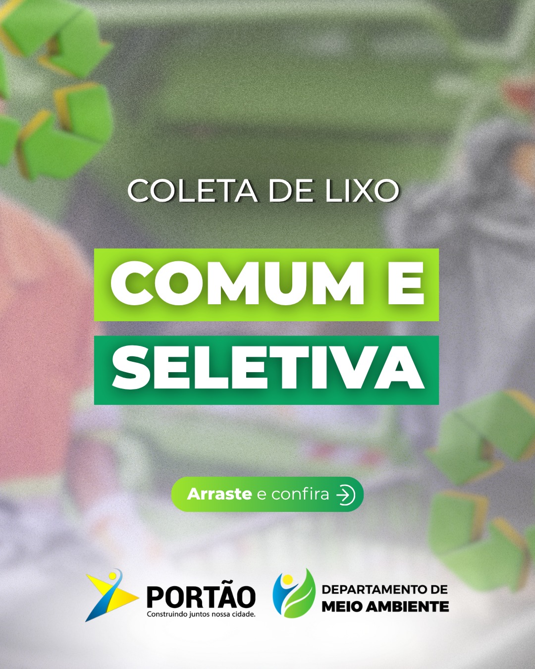 Postagem feita no Instagram da Prefeitura