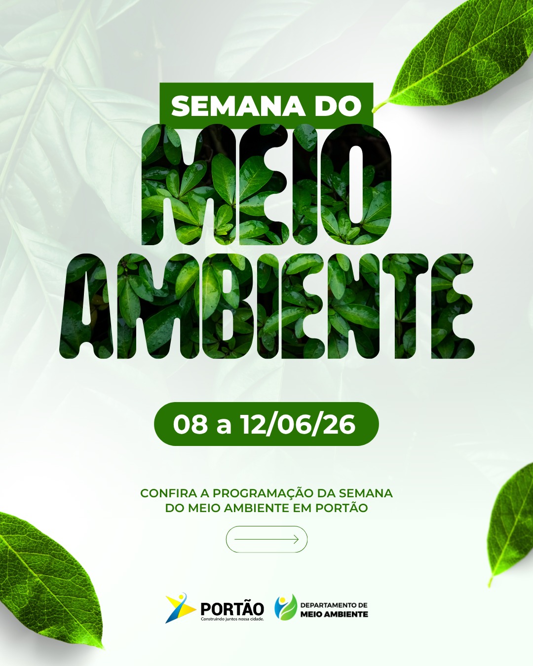 Postagem feita no Instagram da Prefeitura