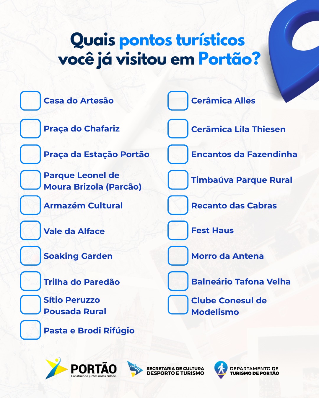 Postagem feita no Instagram da Prefeitura