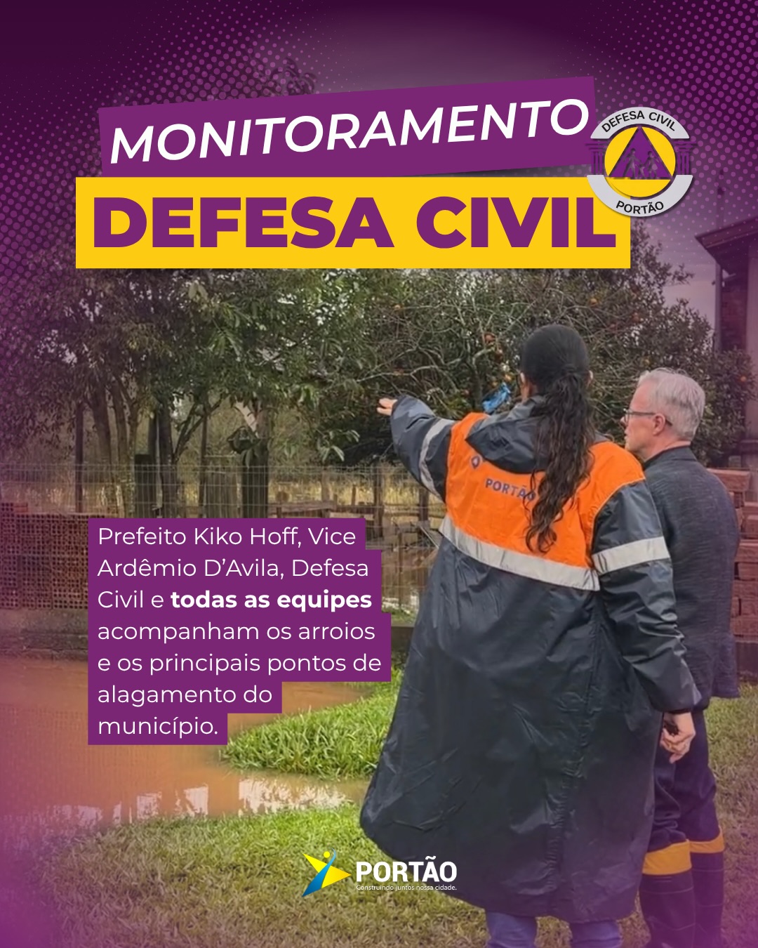 Postagem feita no Instagram da Prefeitura